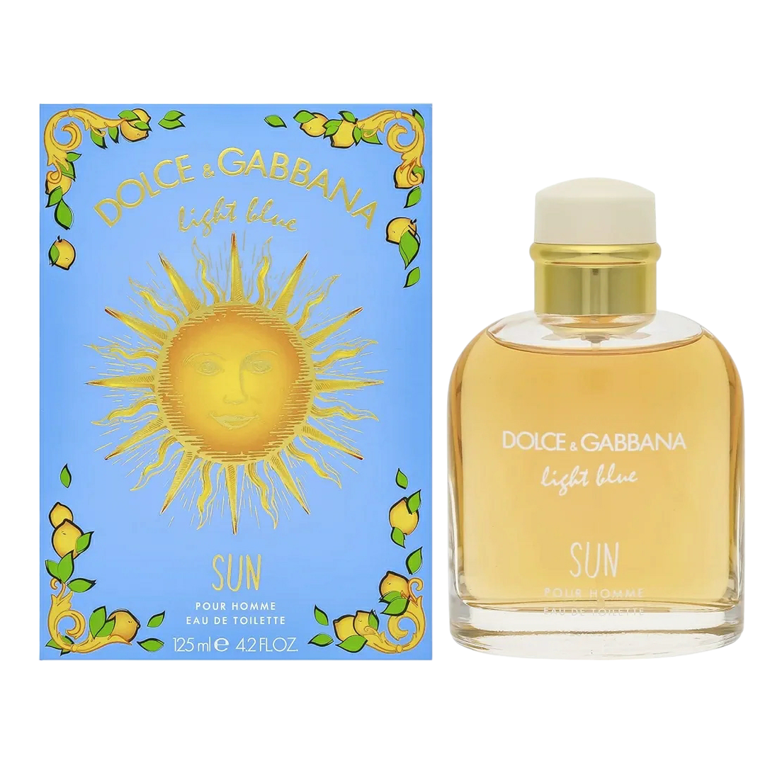 Dolce & Gabbana Light Blue Sun Edt for Men, 125 ml