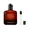 Emporio Armani Stronger With You Parfum Giorgio Armani For Men Decants