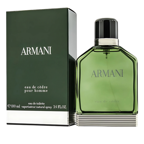 Giorgio Armani Eau De Cedre Pour Homme Edt Perfume For Men 100Ml
